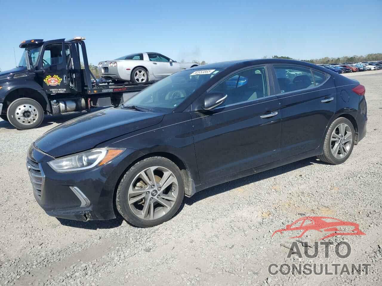 HYUNDAI ELANTRA 2017 - KMHD84LF3HU307373