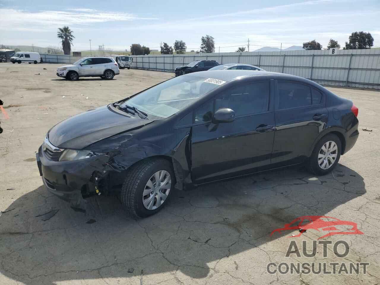 HONDA CIVIC 2012 - 19XFB2F55CE311096