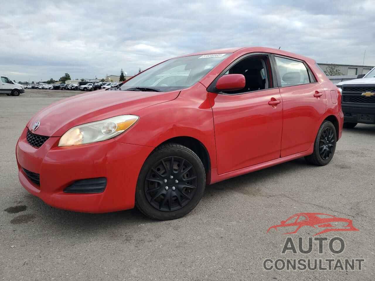 TOYOTA COROLLA 2009 - 2T1KU40E09C116205