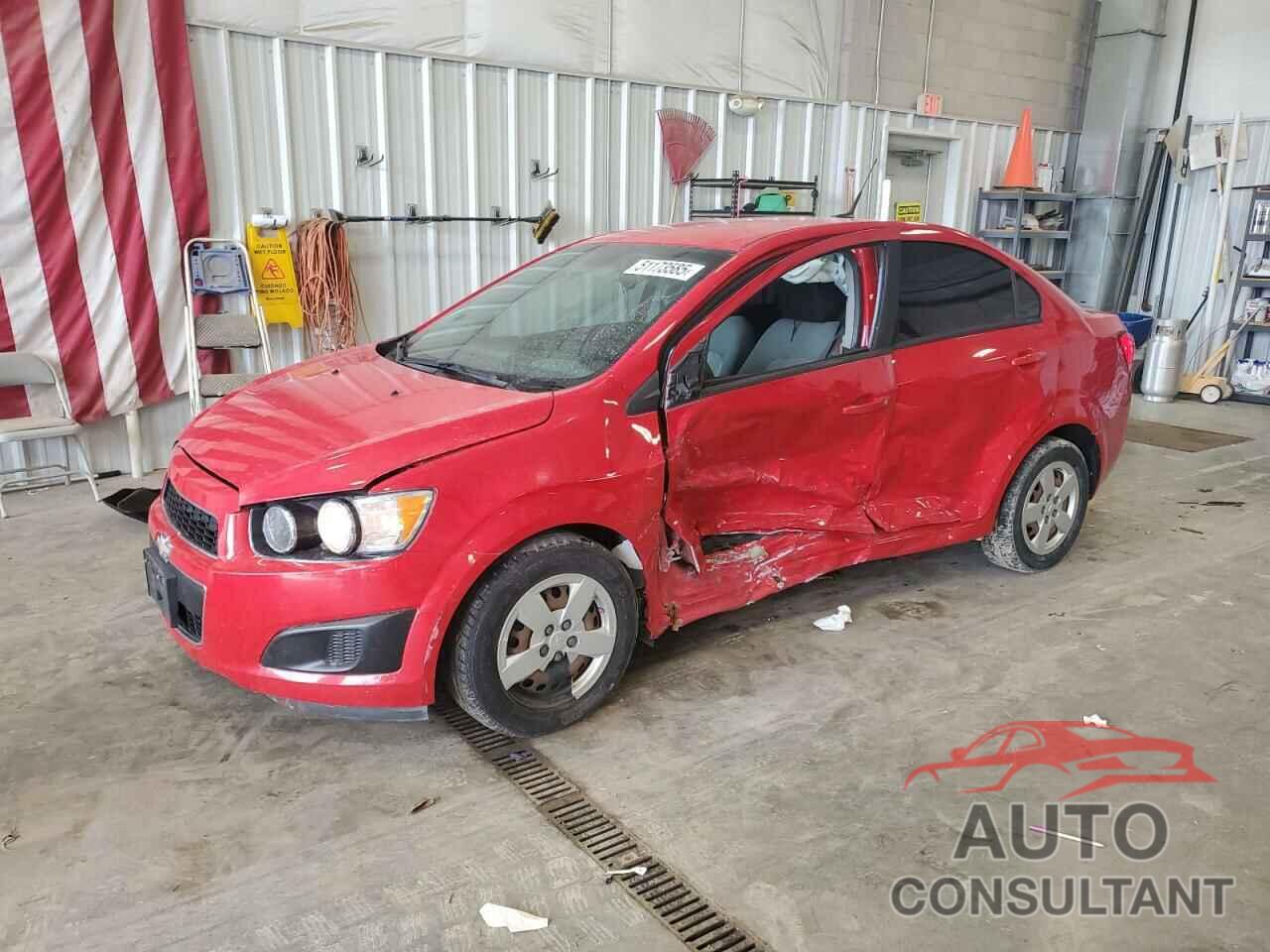 CHEVROLET SONIC 2013 - 1G1JA5SH9D4211285