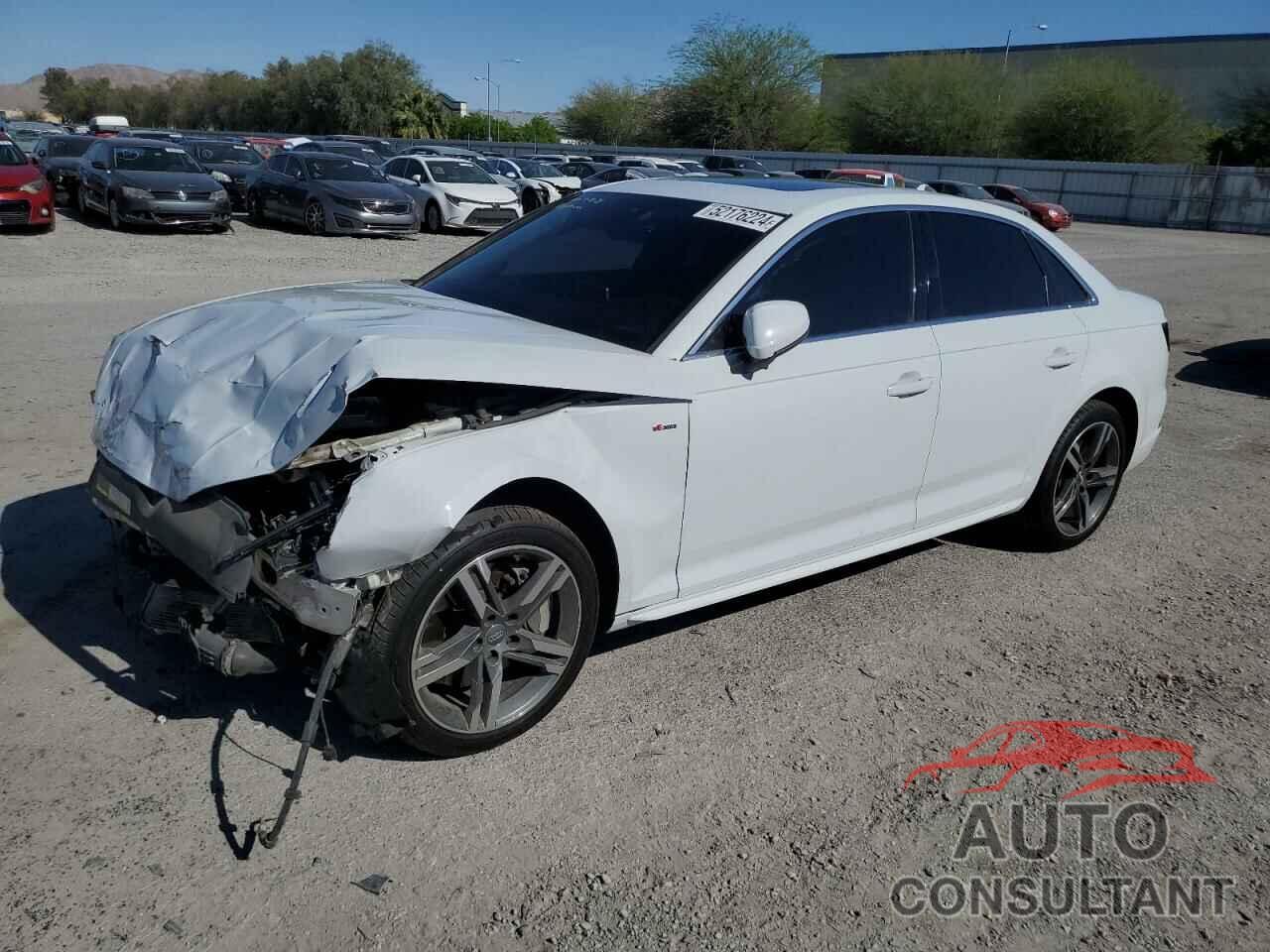 AUDI A4 2018 - WAUENAF46JA154650