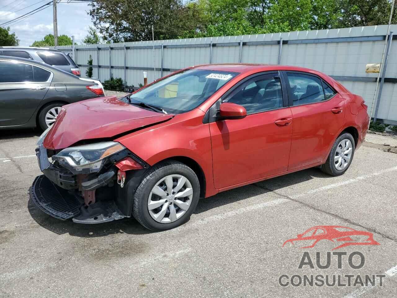 TOYOTA COROLLA 2016 - 5YFBURHE4GP439316