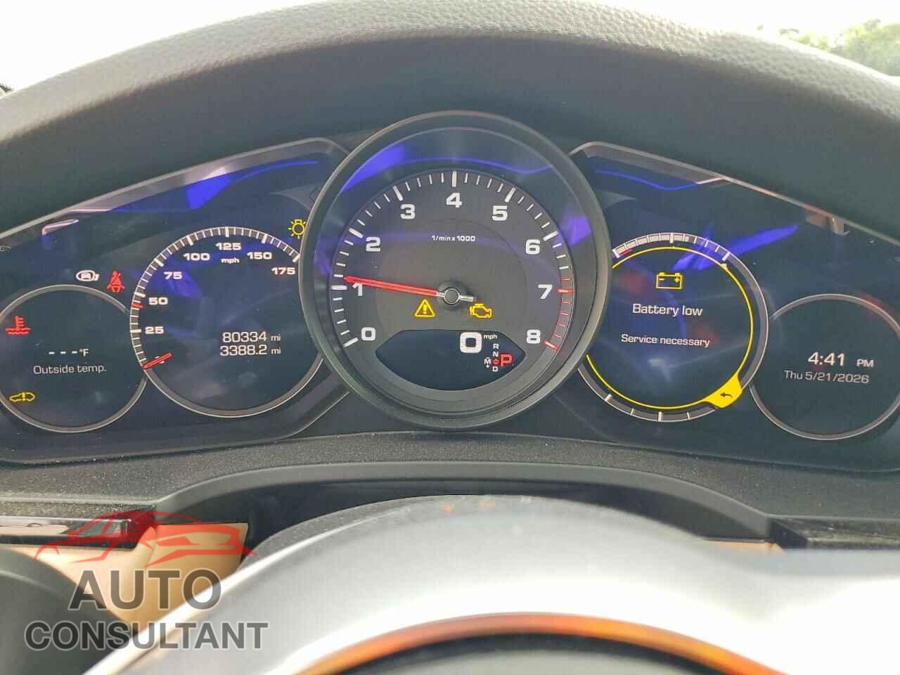 PORSCHE CAYENNE 2019 - WP1AA2AY9KDA01241