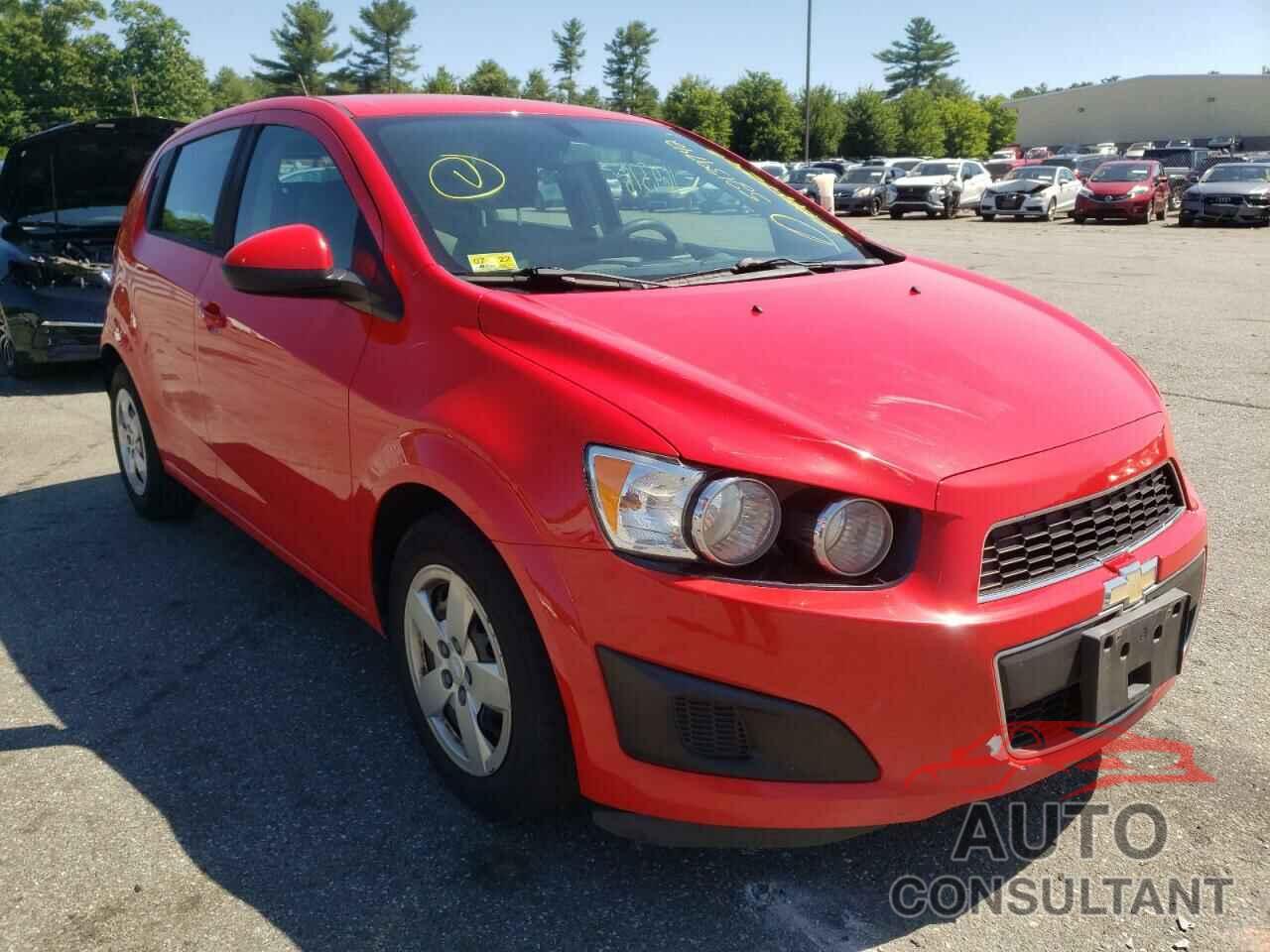 CHEVROLET SONIC 2016 - 1G1JA6SG6G4119231