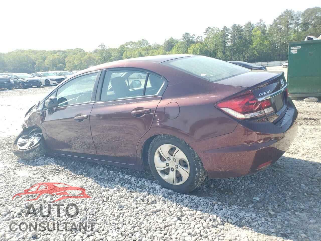 HONDA CIVIC 2013 - 19XFB2F58DE205582