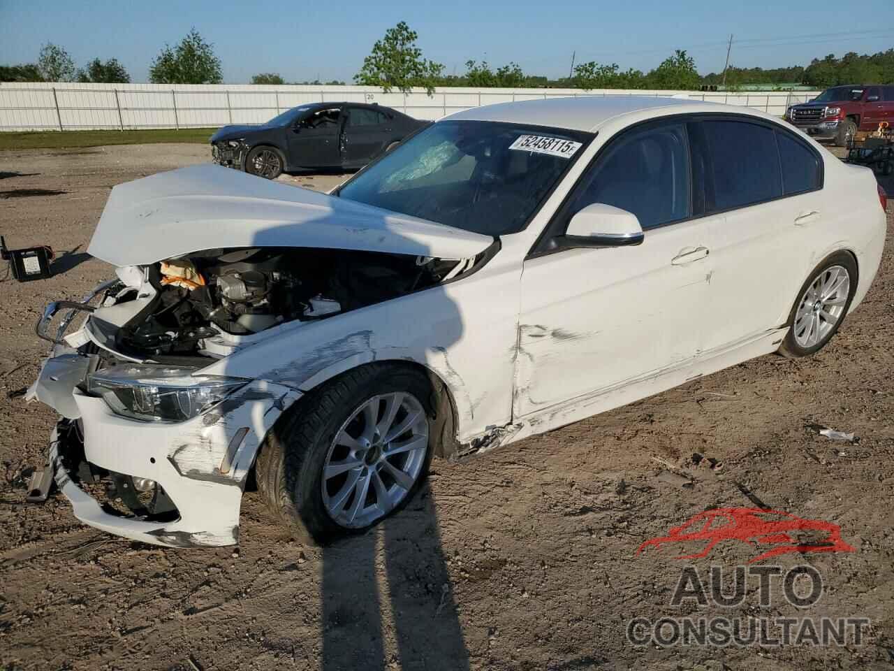 BMW 3 SERIES 2018 - WBA8A9C52JAH12422