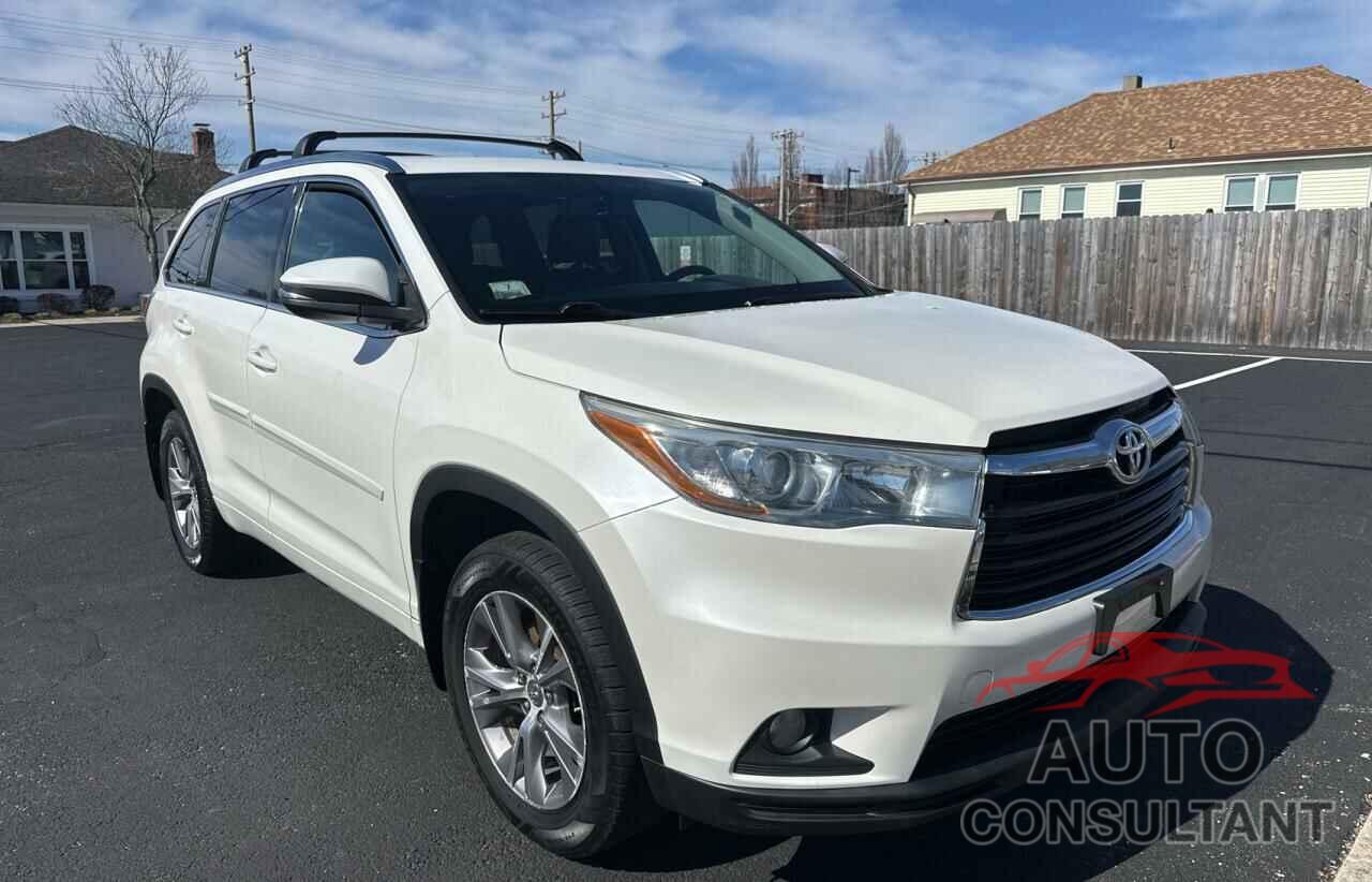 TOYOTA HIGHLANDER 2015 - 5TDJKRFH6FS098120