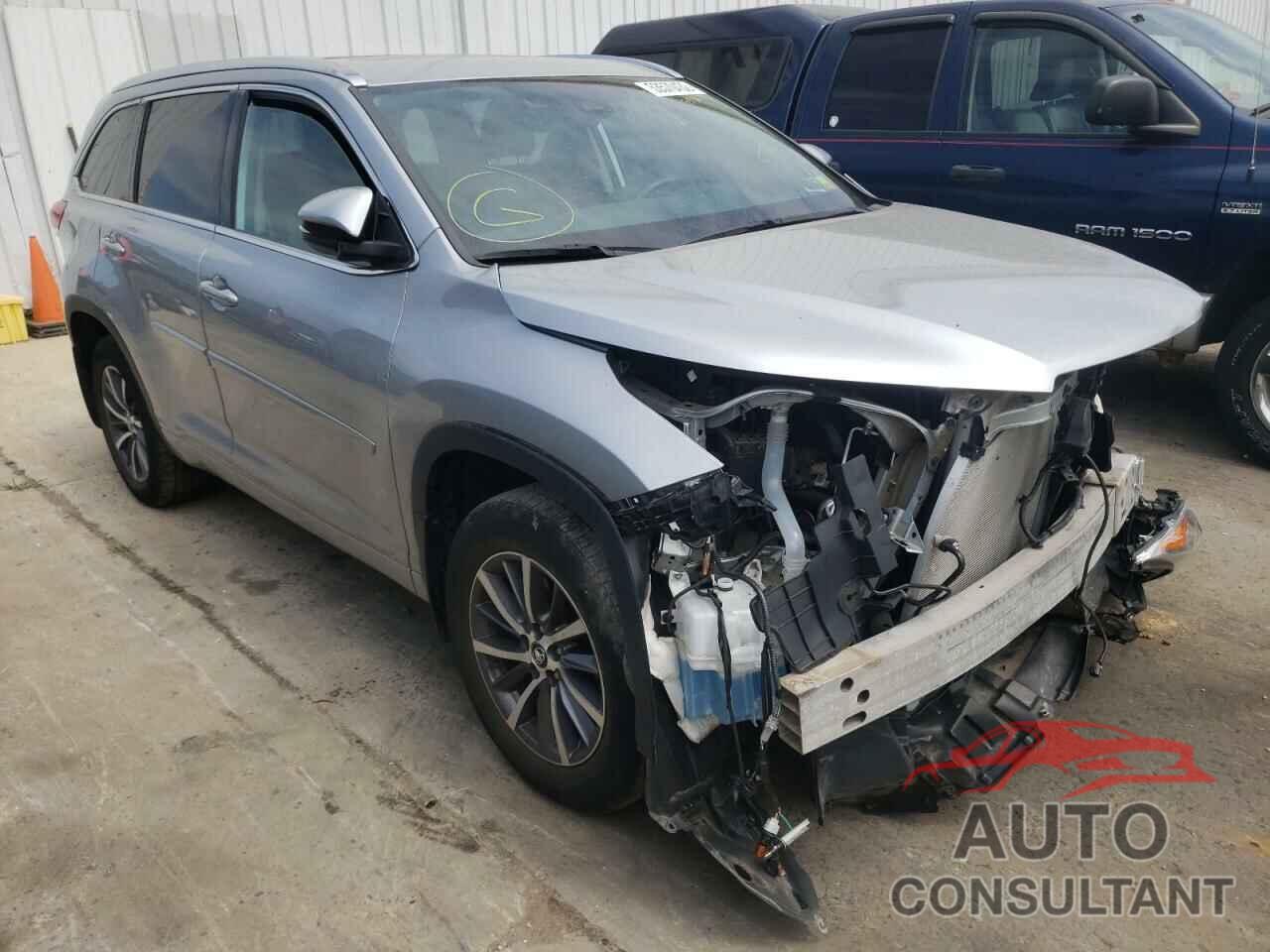 TOYOTA HIGHLANDER 2018 - 5TDJZRFH6JS539863