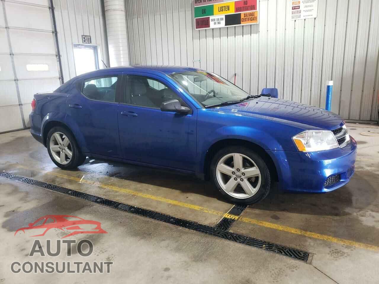 DODGE AVENGER 2013 - 1C3CDZAB2DN565921