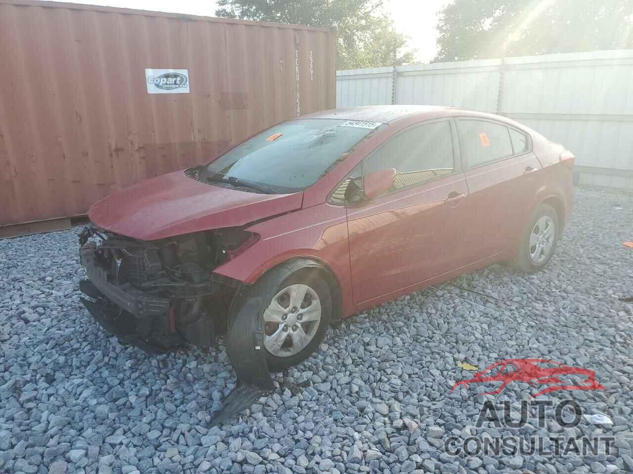 KIA FORTE 2016 - KNAFK4A69G5551181