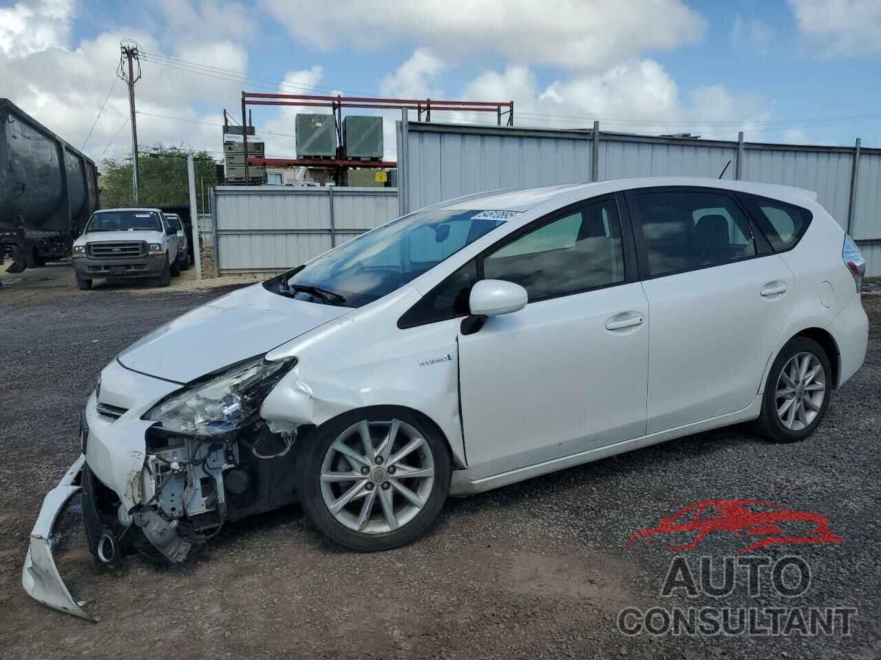 TOYOTA PRIUS 2012 - JTDZN3EU1C3179271