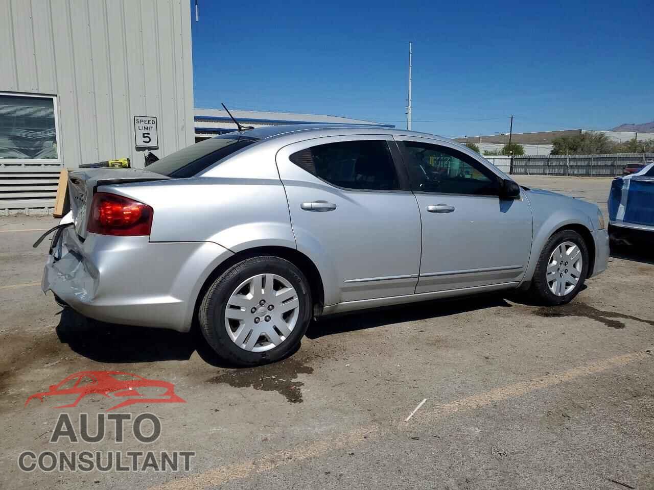 DODGE AVENGER 2012 - 1C3CDZAB8CN230970