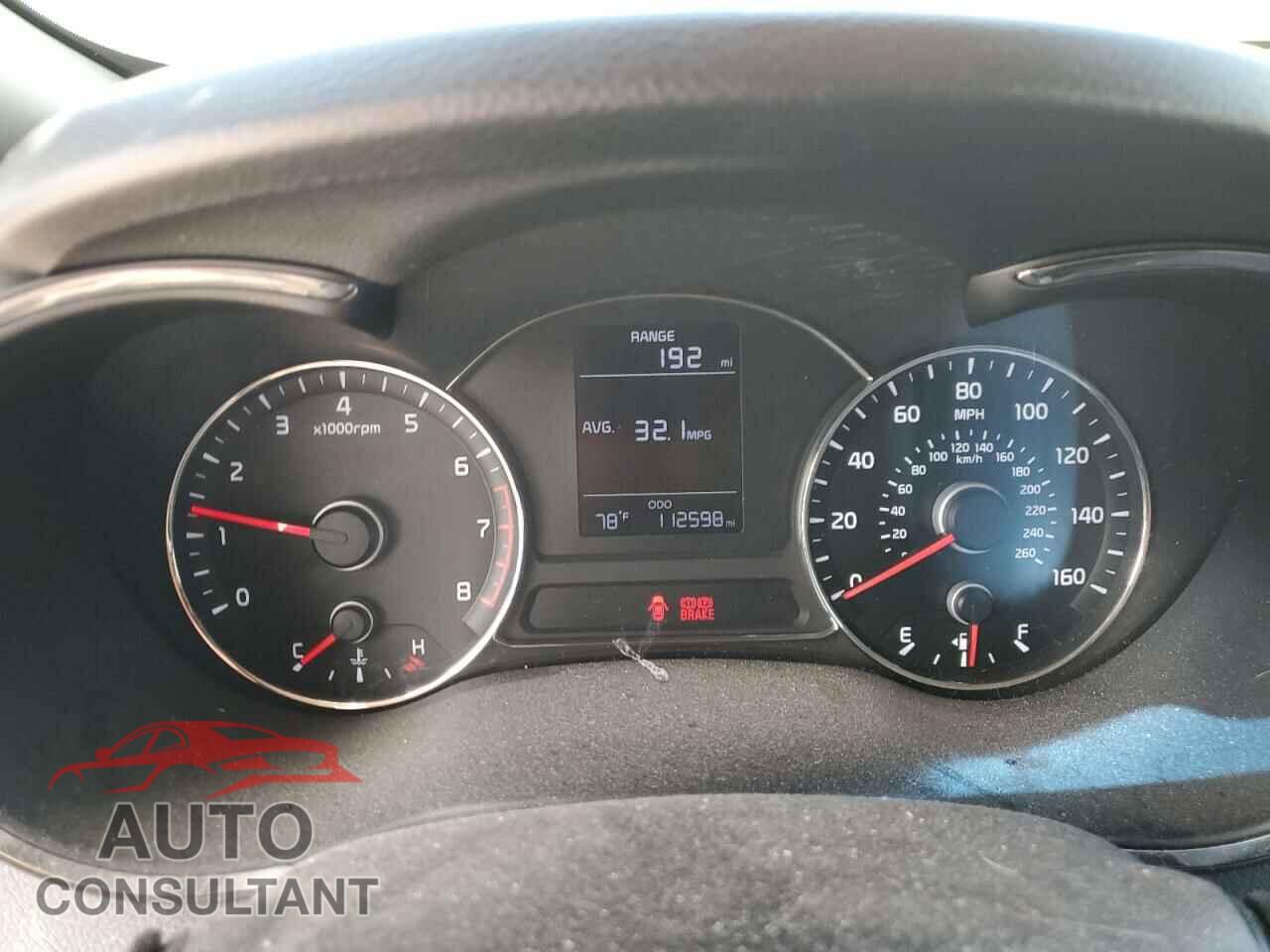 KIA FORTE 2017 - 3KPFK4A75HE044196