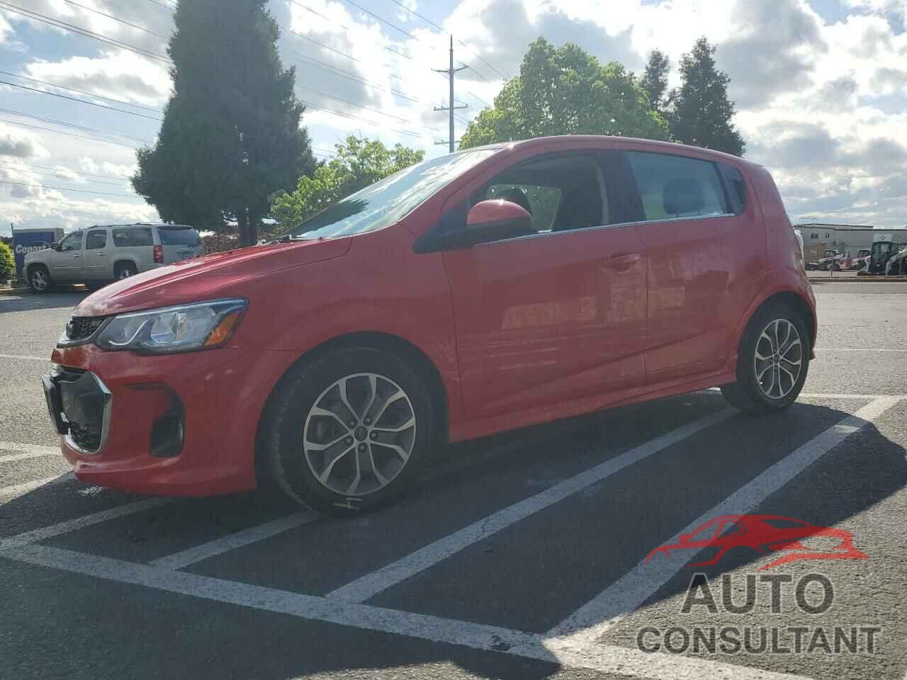 CHEVROLET SONIC 2018 - 1G1JD6SG7J4129829