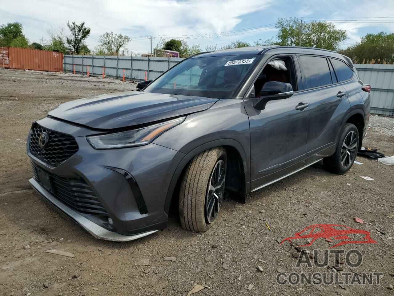 TOYOTA HIGHLANDER 2022 - 5TDJZRBH9NS165387