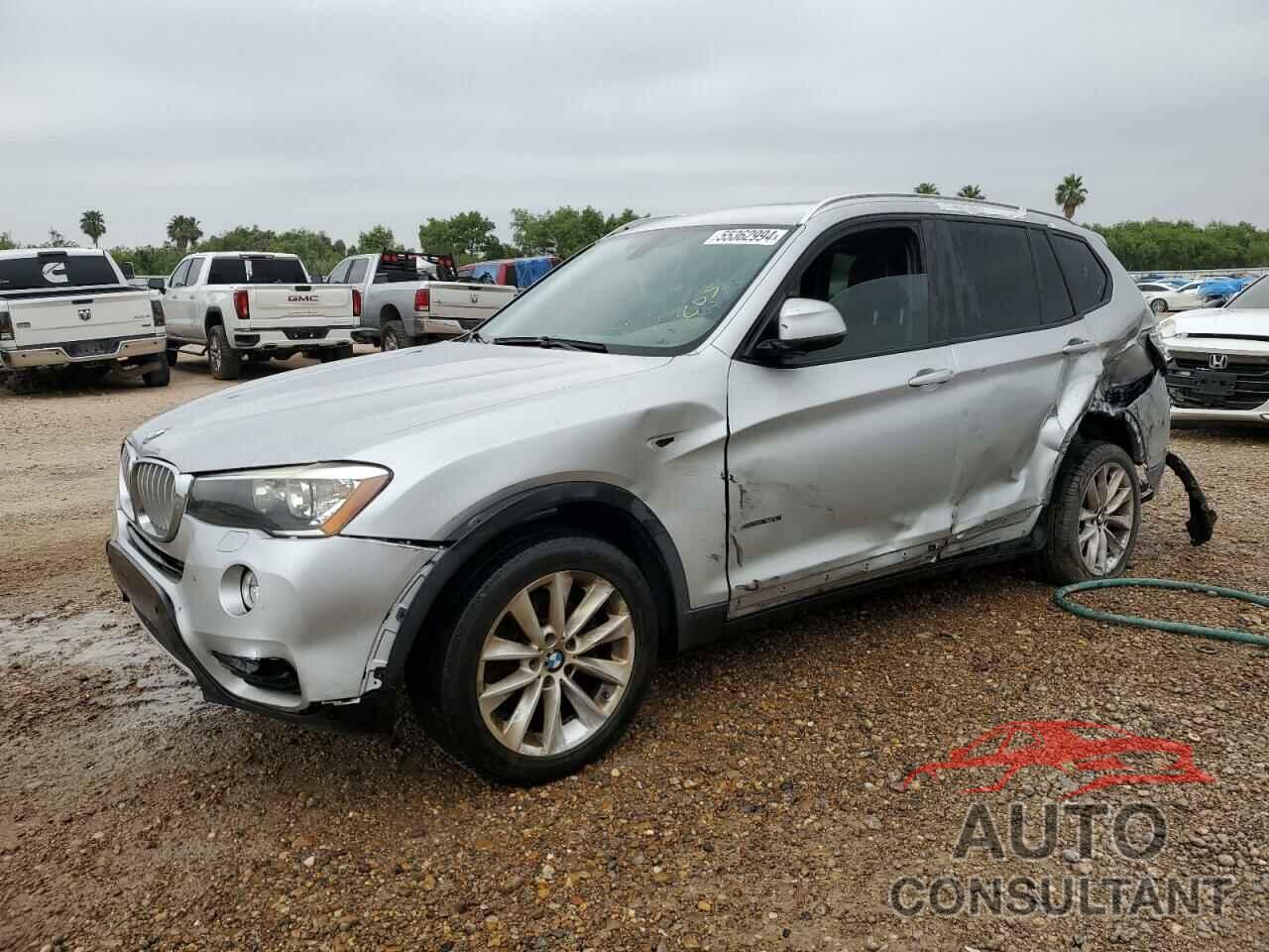 BMW X3 2017 - 5UXWZ7C54H0T43596