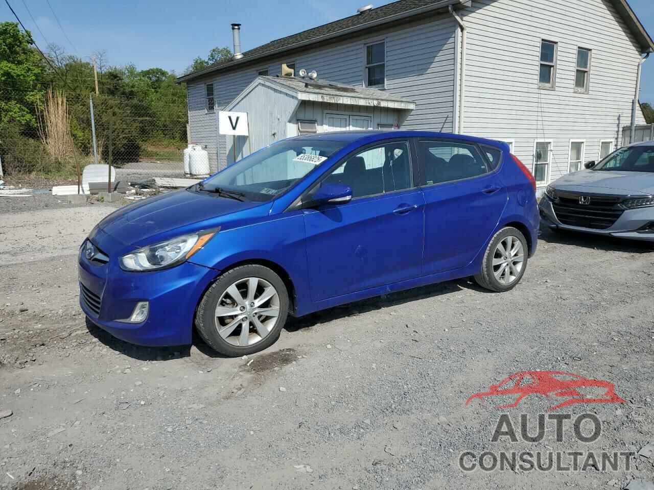 HYUNDAI ACCENT 2013 - KMHCU5AE8DU074706
