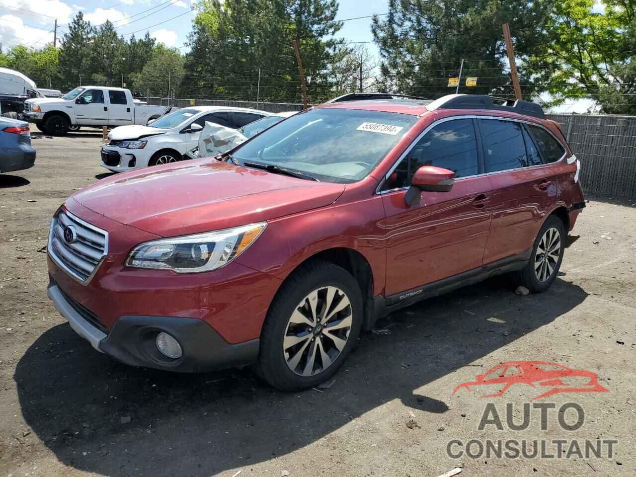 SUBARU OUTBACK 2016 - 4S4BSBNCXG3201569