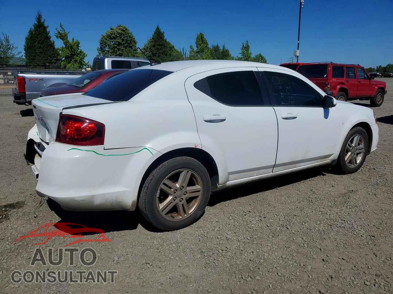 DODGE AVENGER 2012 - 1C3CDZCB7CN137063