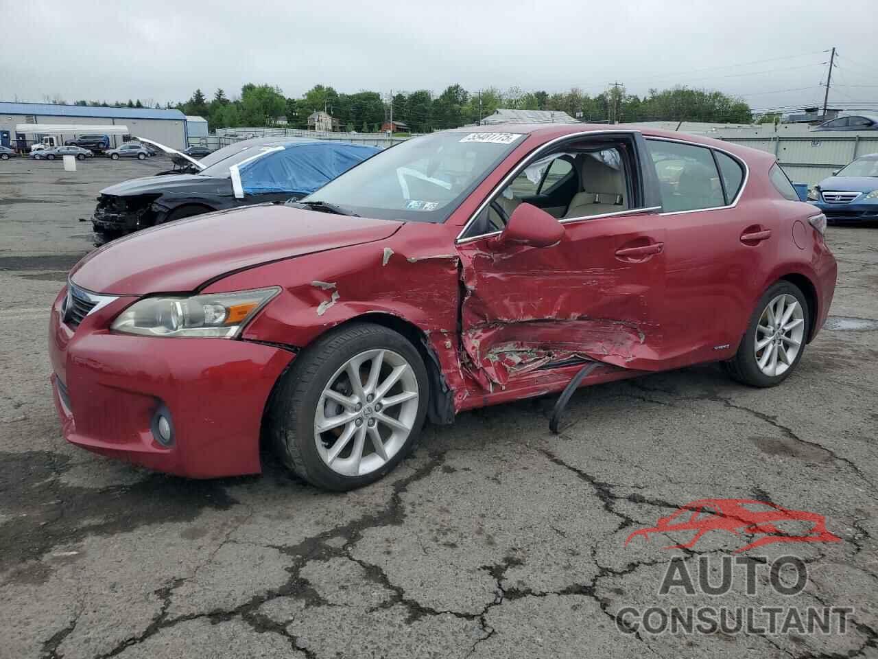 LEXUS CT 200 2012 - JTHKD5BH9C2114065