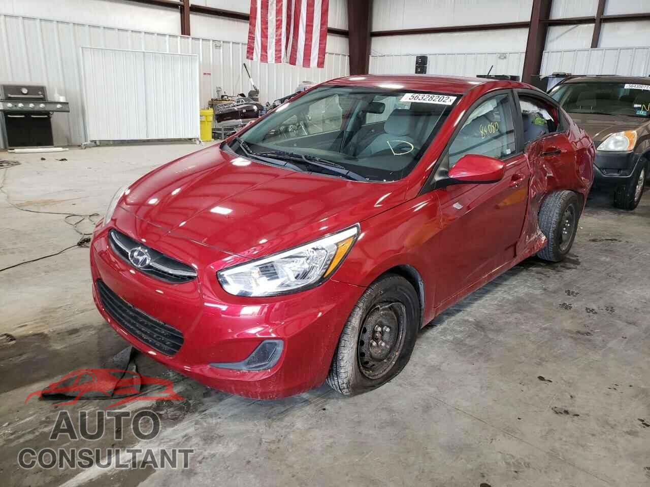 HYUNDAI ACCENT 2017 - KMHCT4AE2HU376107