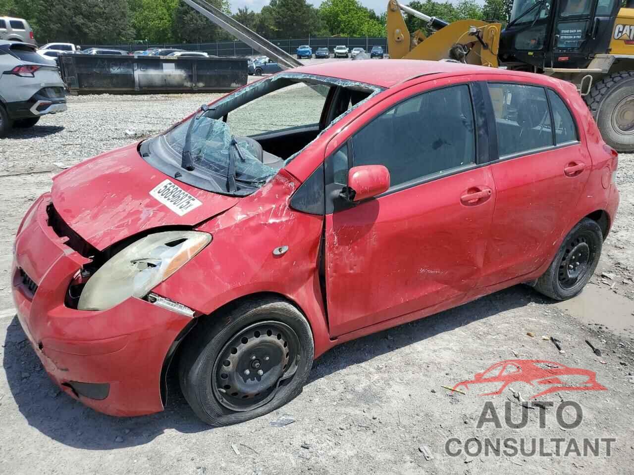 TOYOTA YARIS 2011 - JTDKT4K38B5342655