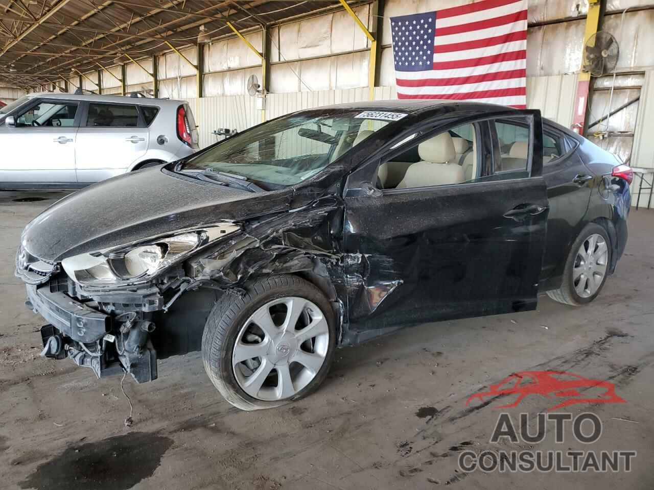 HYUNDAI ELANTRA 2013 - KMHDH4AE1DU791399