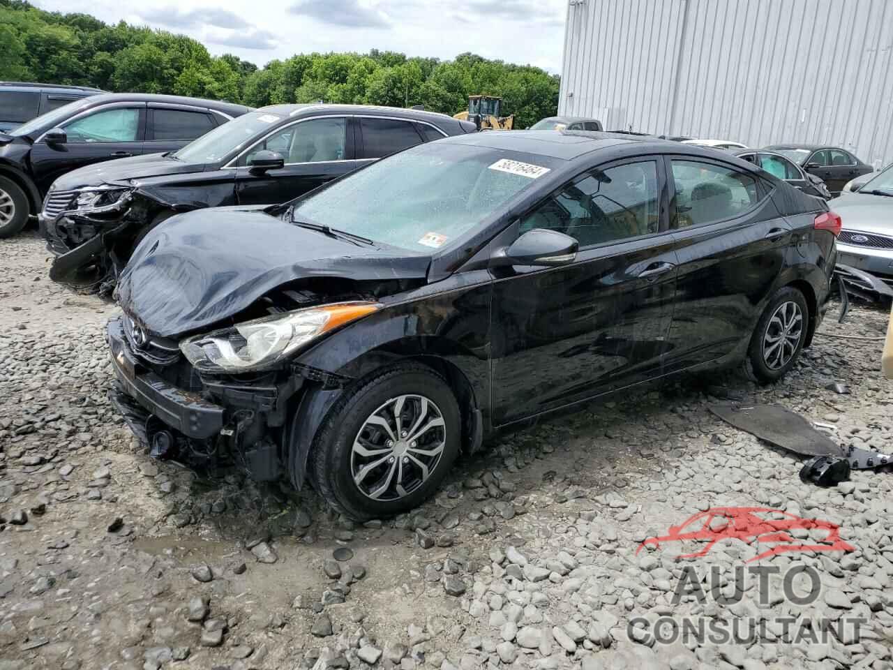 HYUNDAI ELANTRA 2013 - KMHDH4AE5DU688342