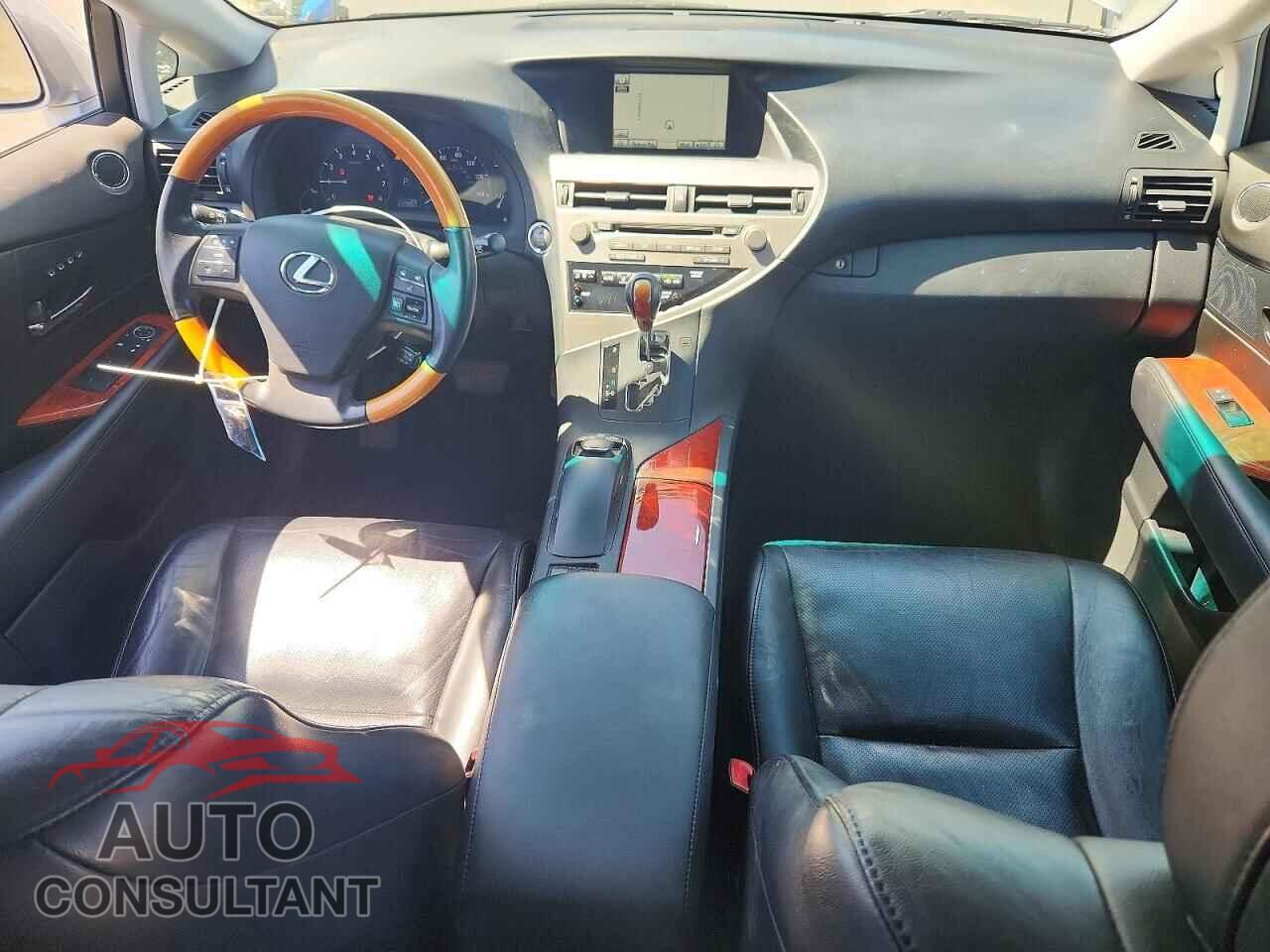 LEXUS RX350 2012 - 2T2BK1BA2CC151779