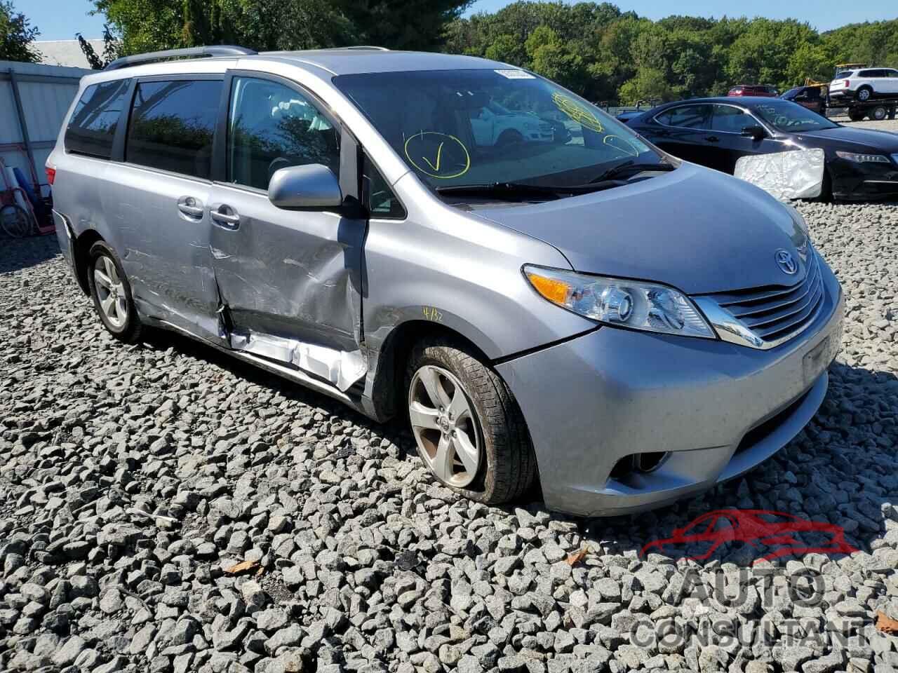 TOYOTA SIENNA 2017 - 5TDKZ3DC3HS774871