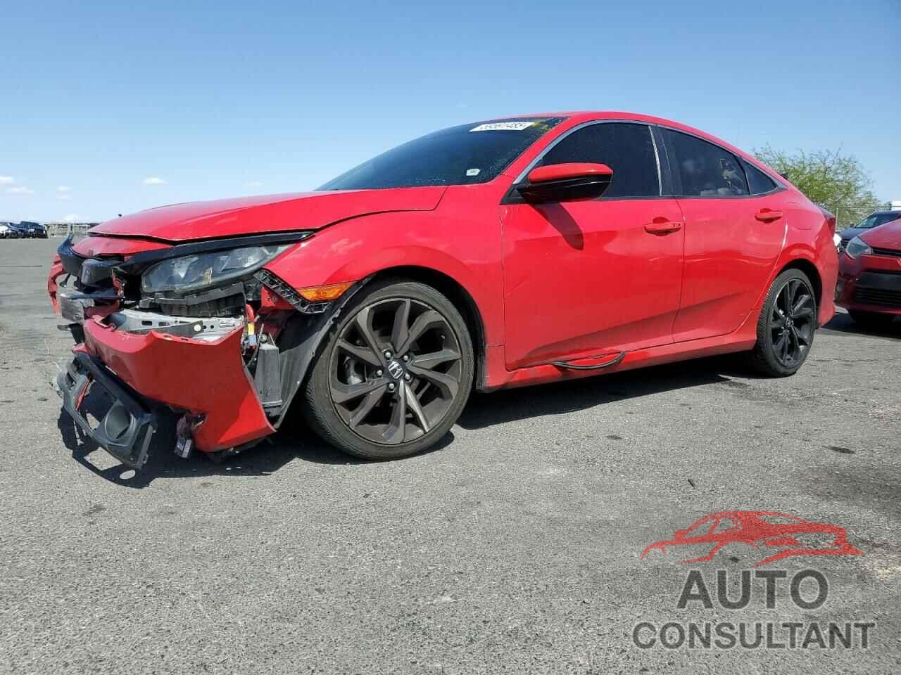 HONDA CIVIC 2020 - 2HGFC2F80LH564274