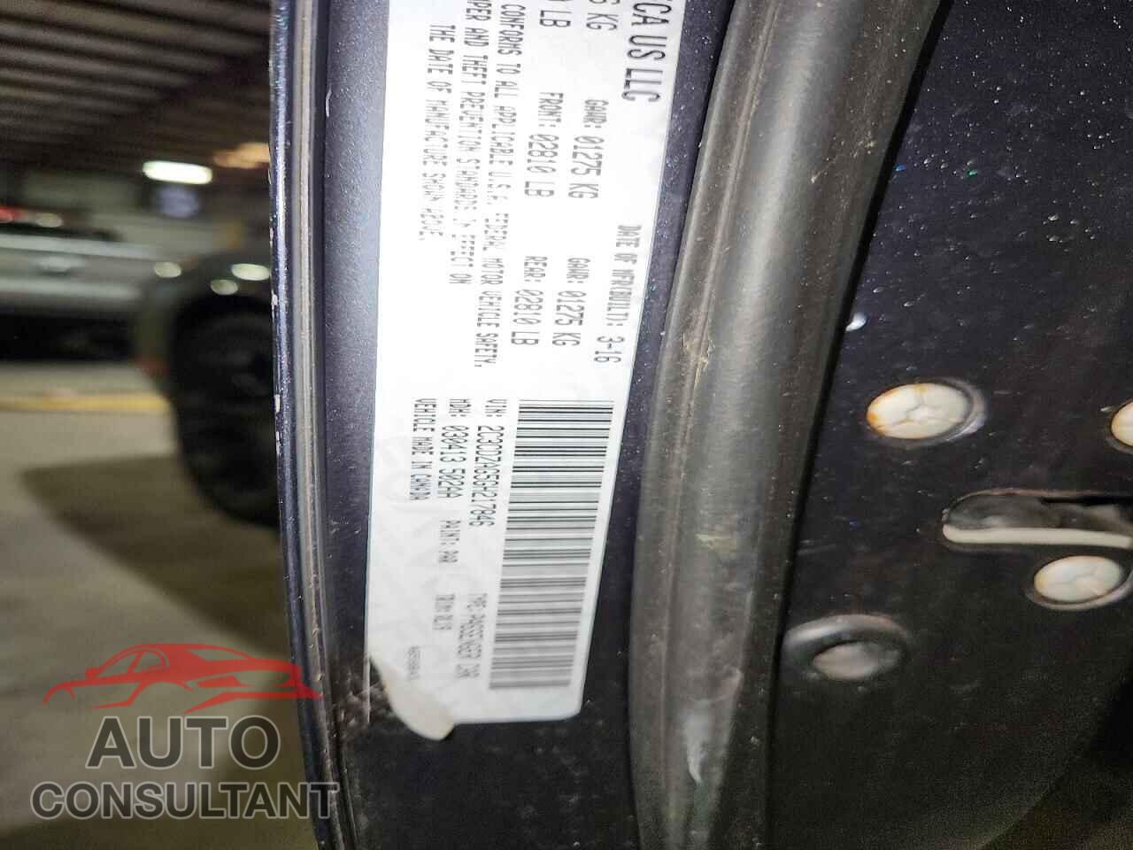DODGE CHALLENGER 2016 - 2C3CDZAG5GH217846
