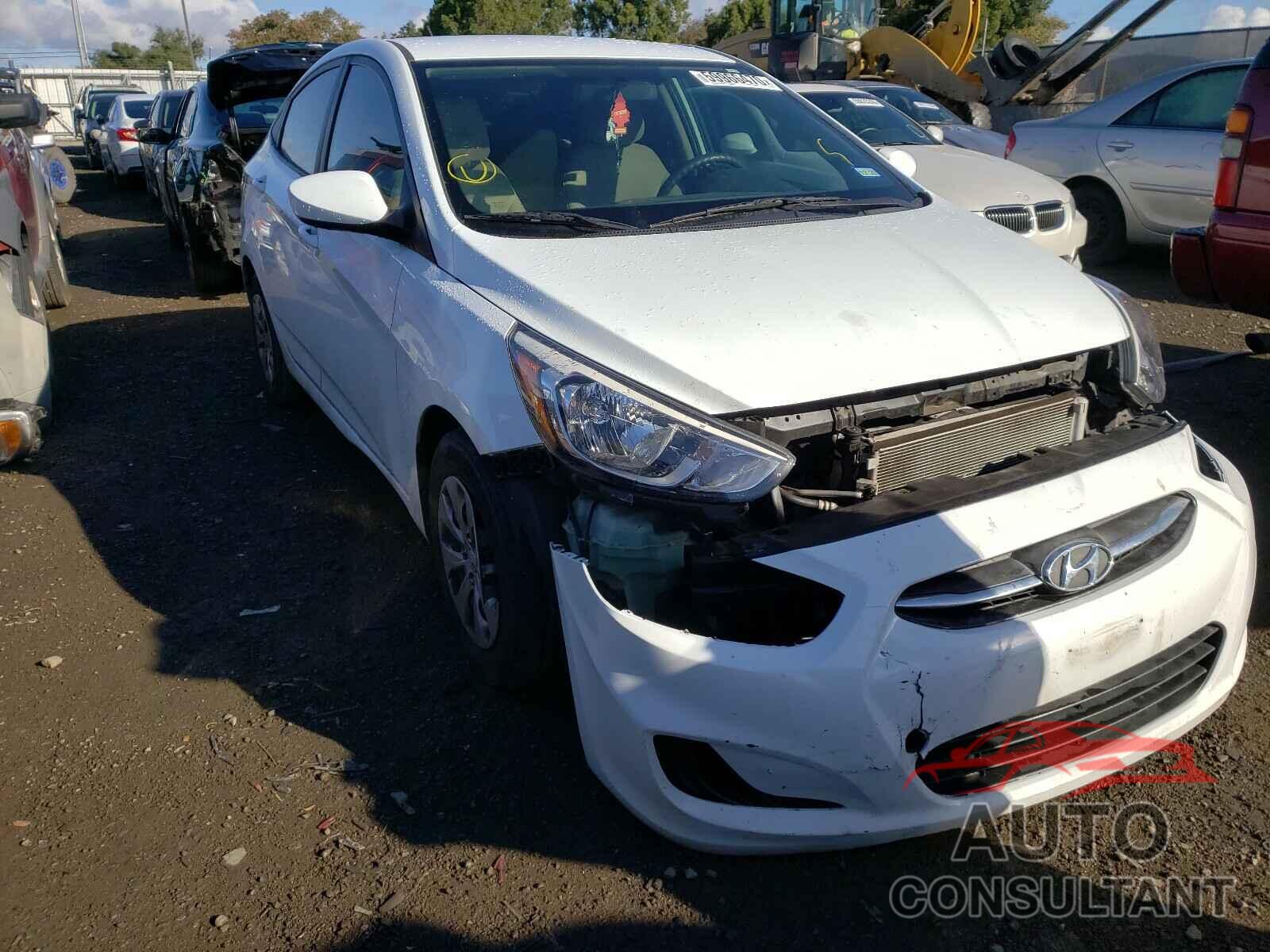 HYUNDAI ACCENT 2017 - KMHCT4AE7HU341658