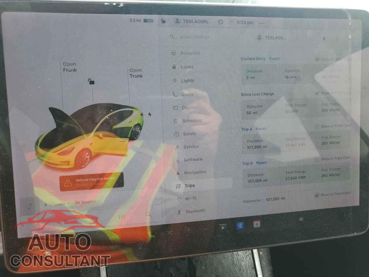 TESLA MODEL 3 2020 - 5YJ3E1EA6LF614577