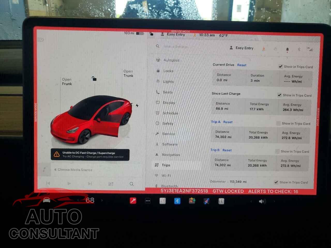 TESLA MODEL 3 2022 - 5YJ3E1EA2NF372518