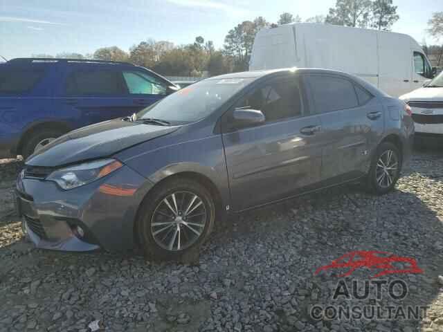 TOYOTA COROLLA 2016 - 2T1BURHE8GC491161