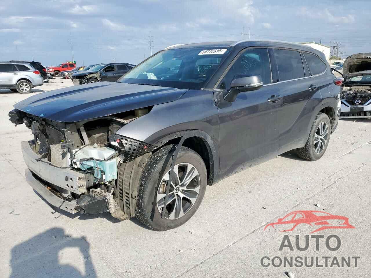 TOYOTA HIGHLANDER 2022 - 5TDGZRAH2NS538247
