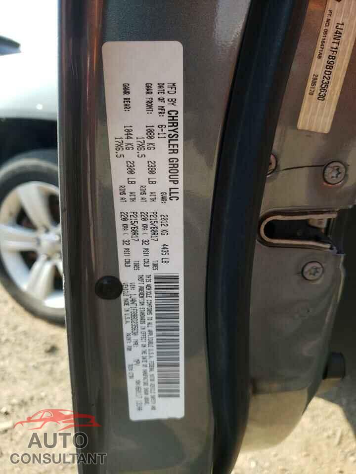 JEEP COMPASS 2011 - 1J4NT1FB9BD235630