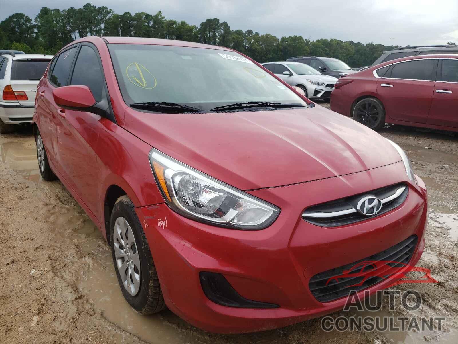 HYUNDAI ACCENT 2017 - KMHCT5AE6HU315722
