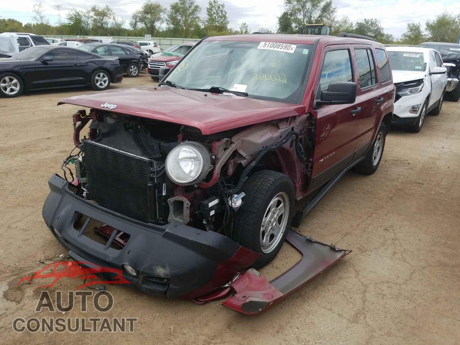 JEEP PATRIOT 2017 - 1C4NJPBA3HD200022