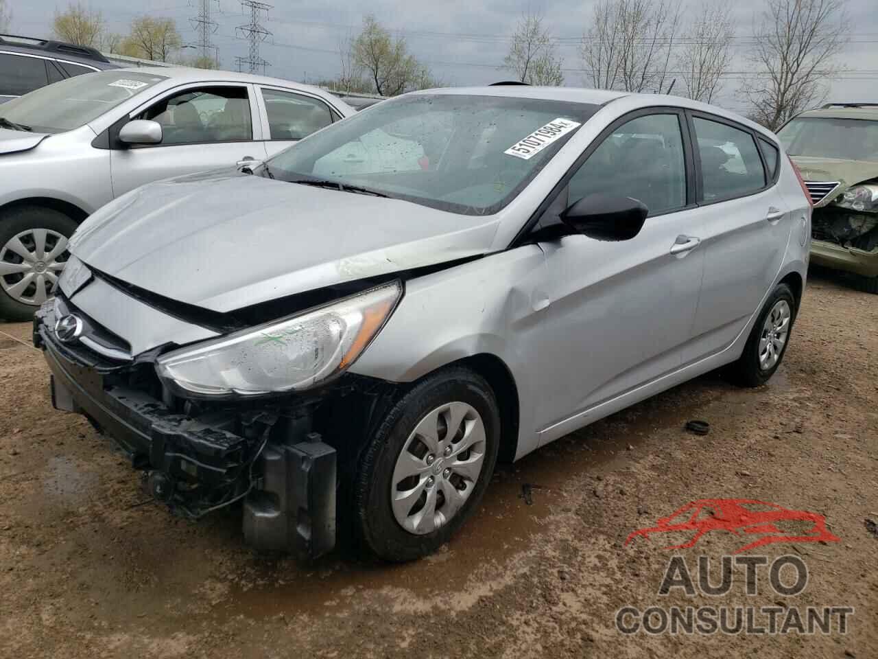 HYUNDAI ACCENT 2017 - KMHCT5AE4HU336259