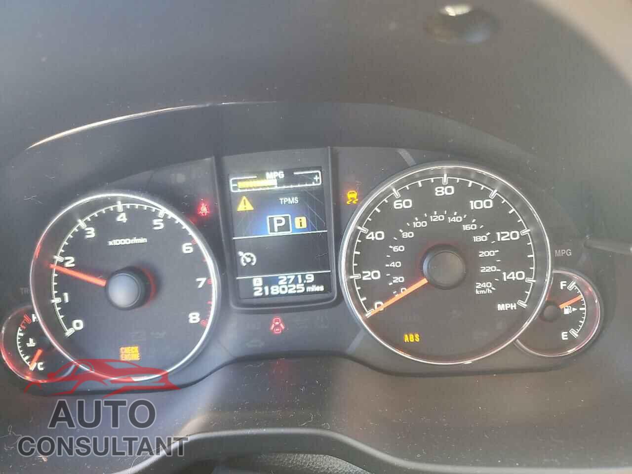 SUBARU OUTBACK 2014 - 4S4BRBLC4E3282628