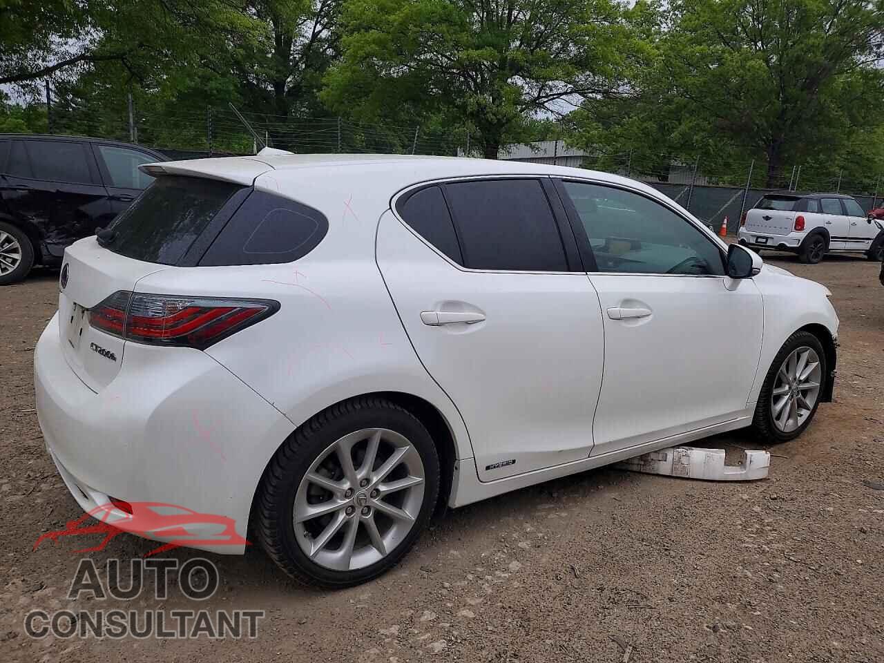 LEXUS CT 200 2011 - JTHKD5BH4B2017564