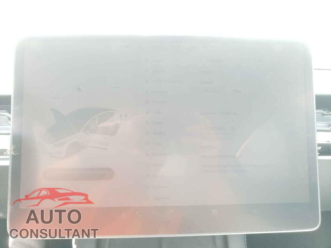 TESLA MODEL 3 2022 - 5YJ3E1EBXNF329800