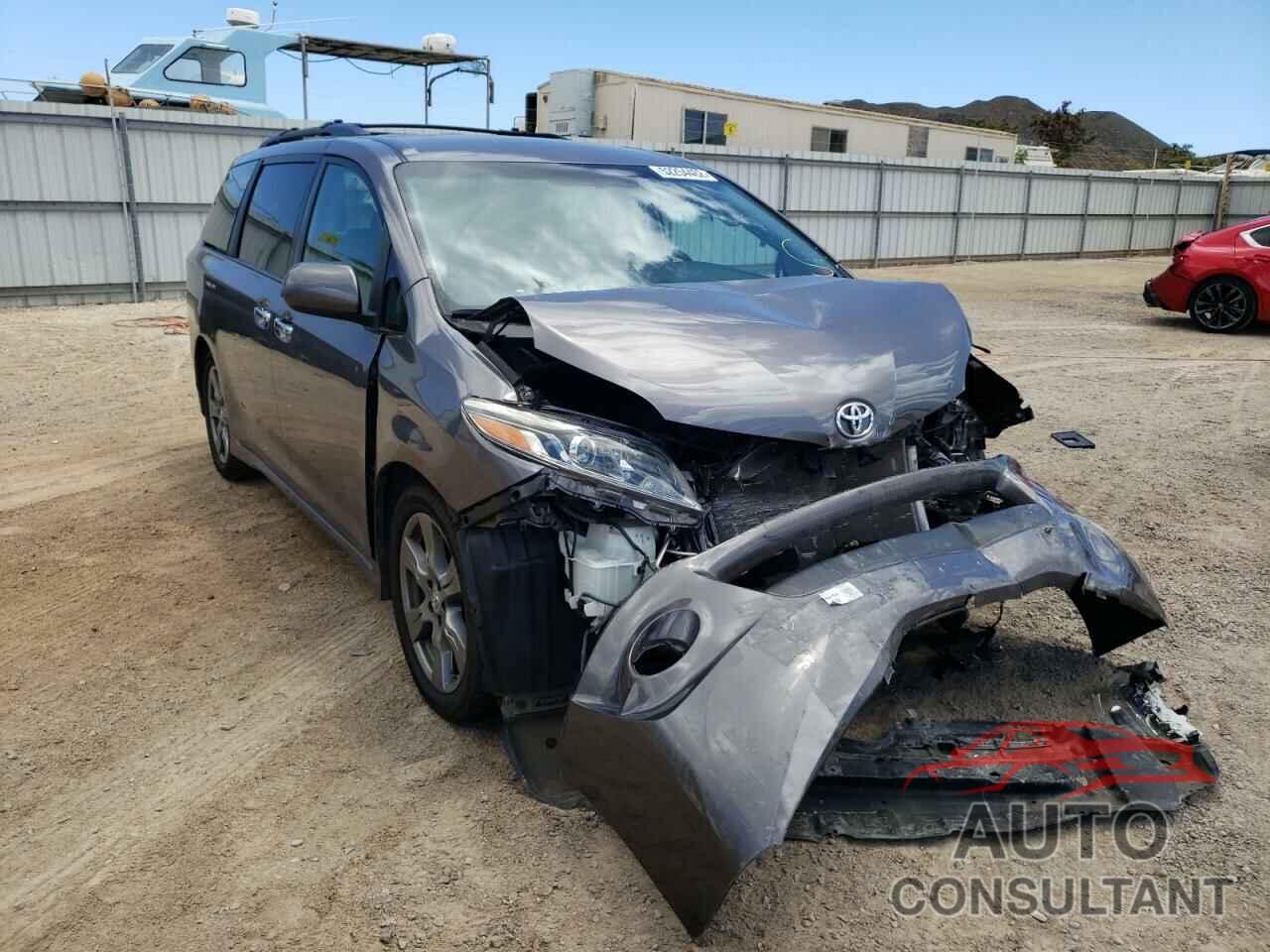 TOYOTA SIENNA 2017 - 5TDXZ3DCXHS874147