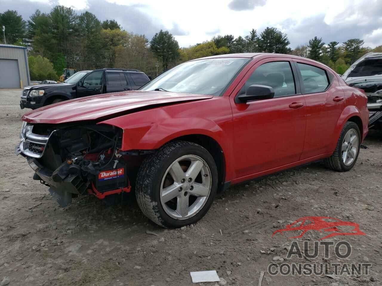 DODGE AVENGER 2013 - 1C3CDZAB7DN688243