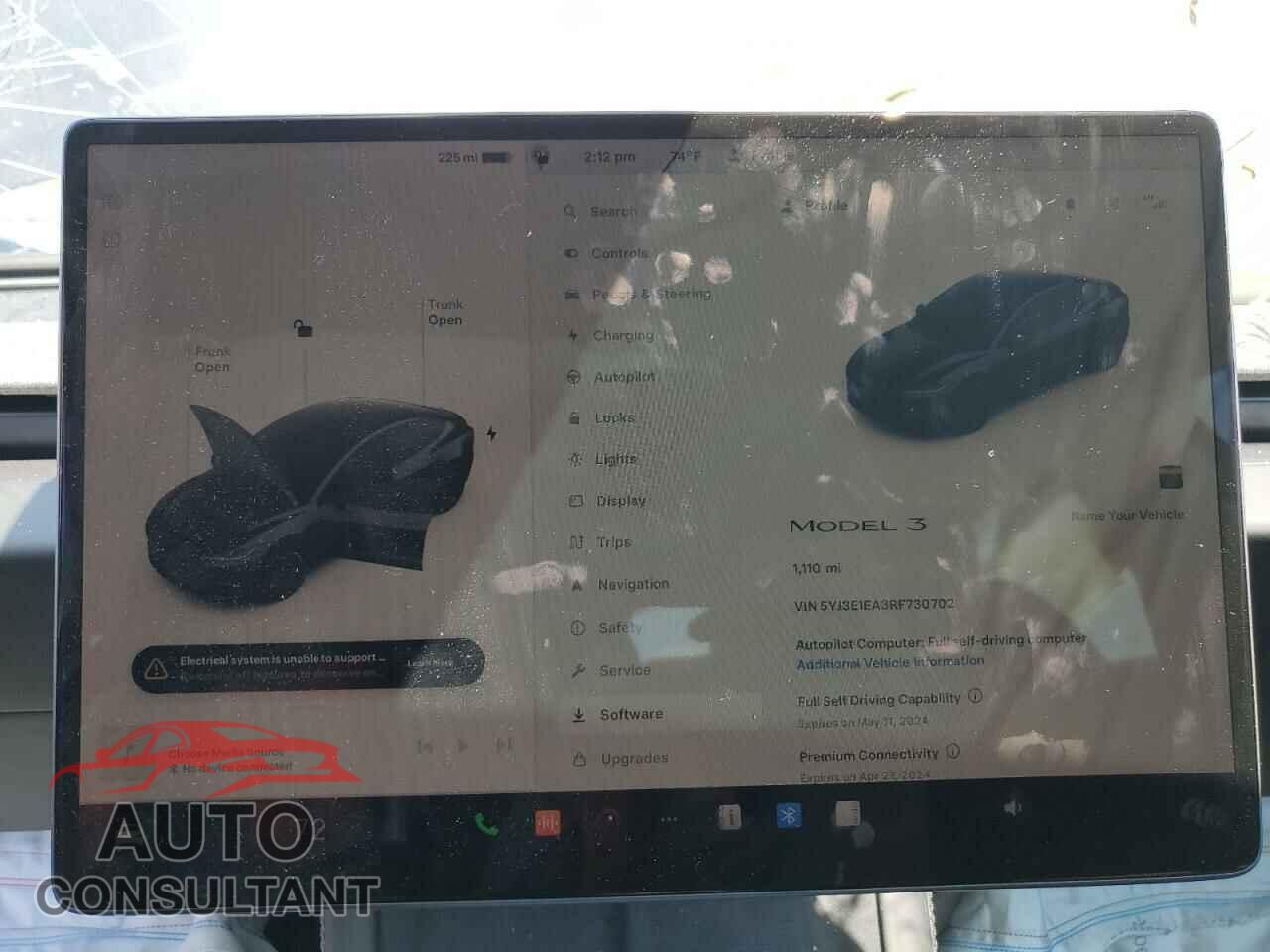 TESLA MODEL 3 2024 - 5YJ3E1EA3RF730702
