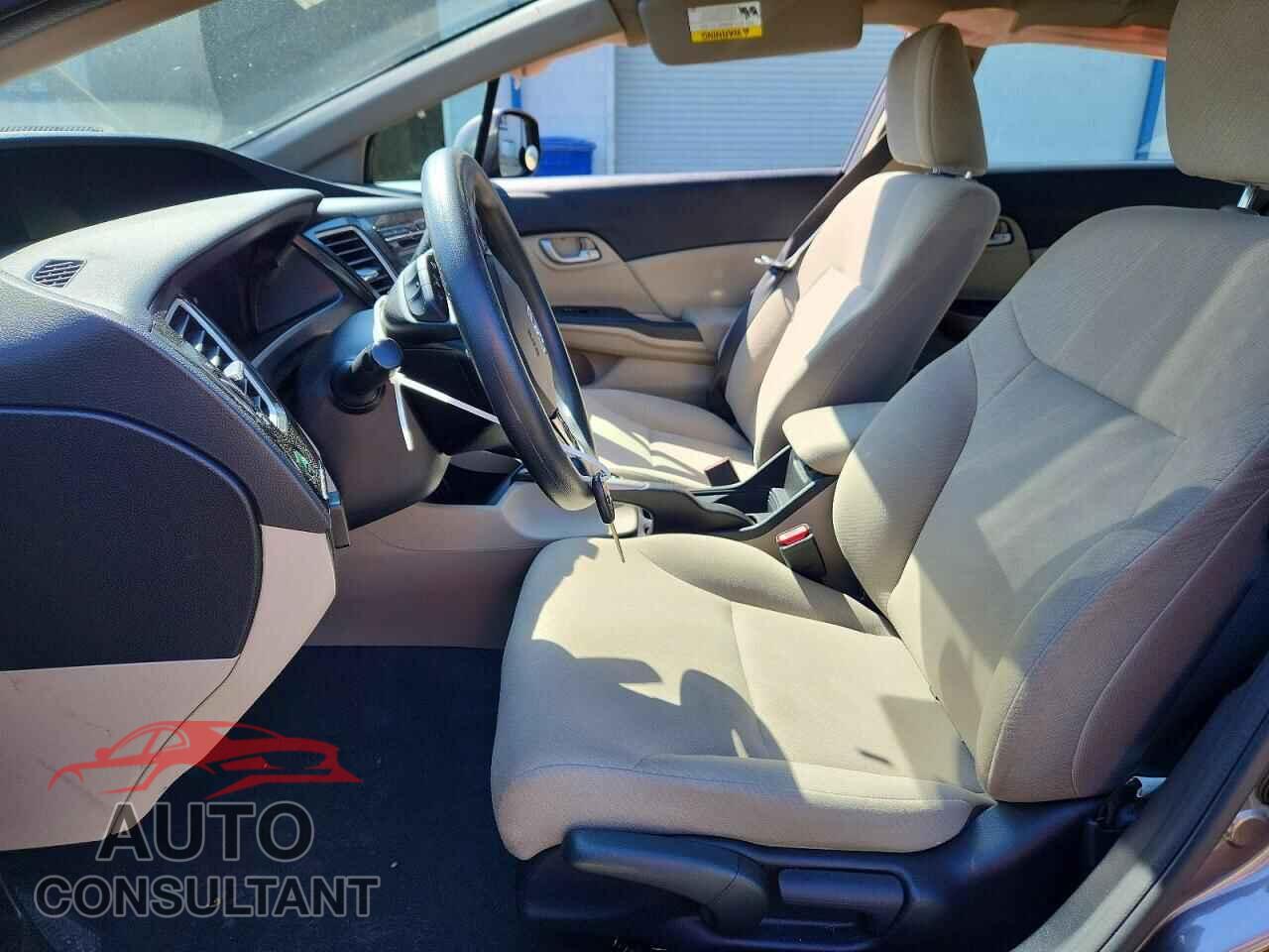 HONDA CIVIC 2013 - 19XFB2F58DE291444