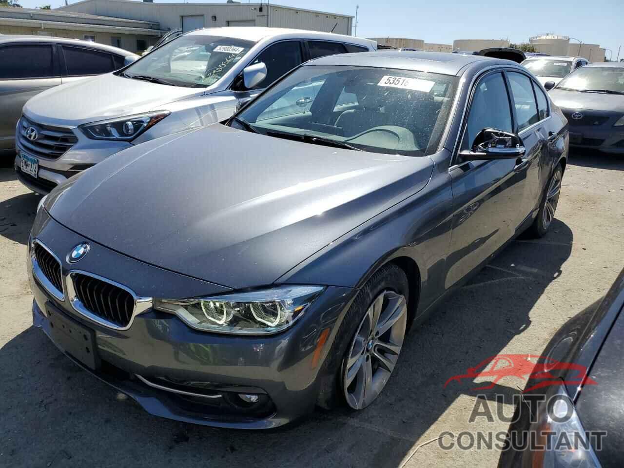 BMW 3 SERIES 2018 - WBA8D9G54JNU71812