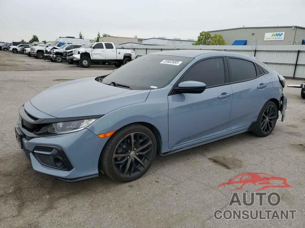 HONDA CIVIC 2021 - SHHFK7H49MU418390